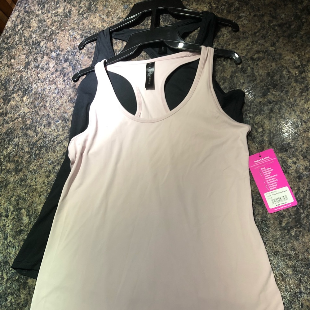 Yogalicious tank top XL black/ pink